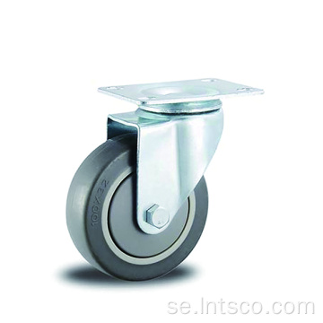 5 tums medium tull TPR Swivel Casters